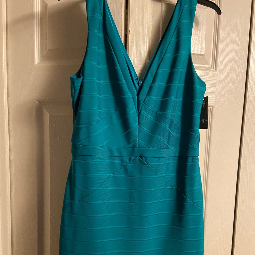 Guess Green Fitting Dress size 14